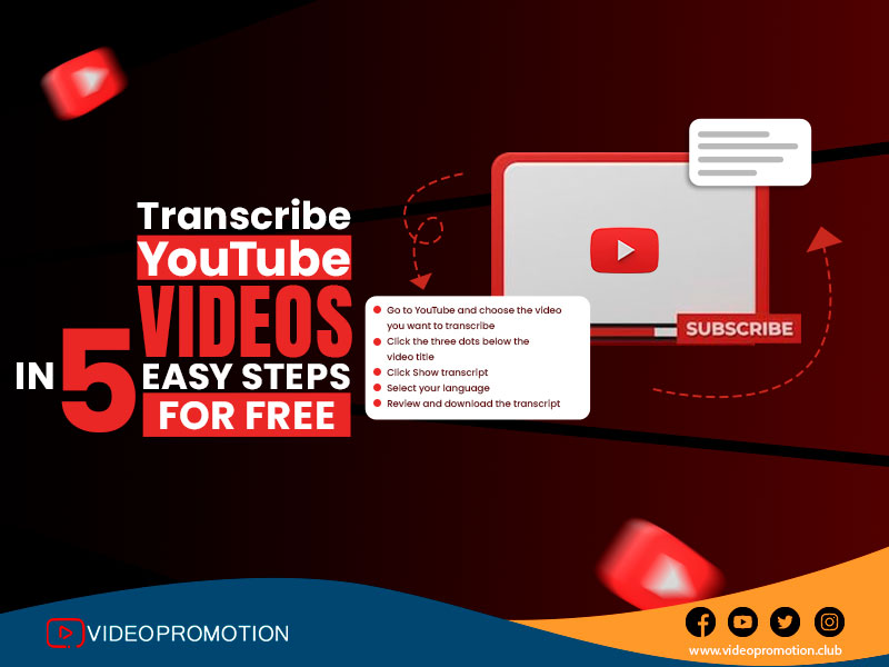 Transcribe YouTube Videos in 5 Easy Steps for Free